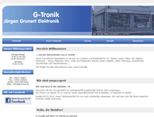 Tablet Screenshot of g-tronik.de